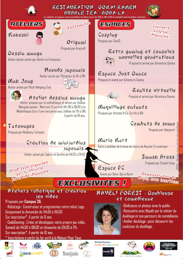 Programme JapaN'Game 2026