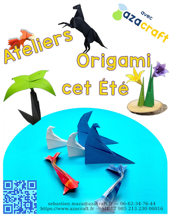 Présentation origami été 2026