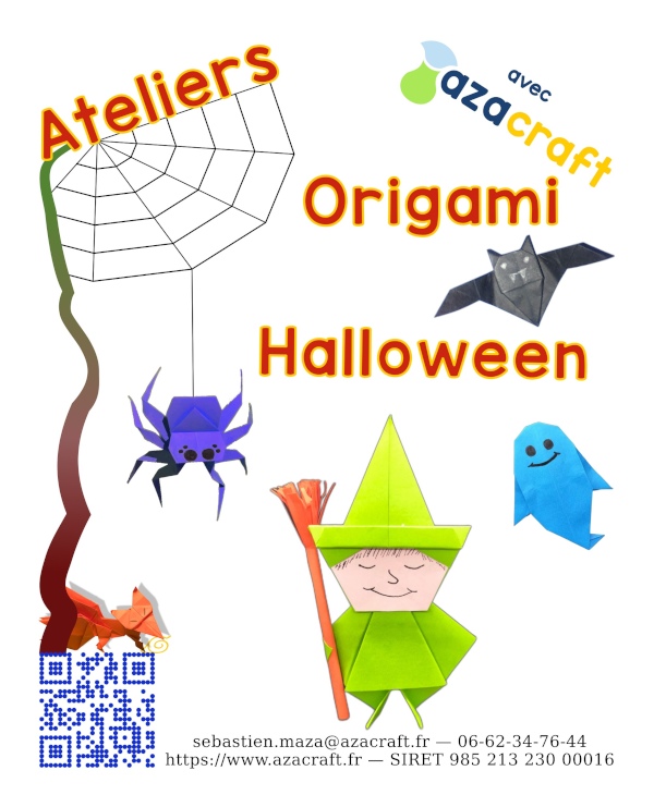 Présentation origami Halloween 2026