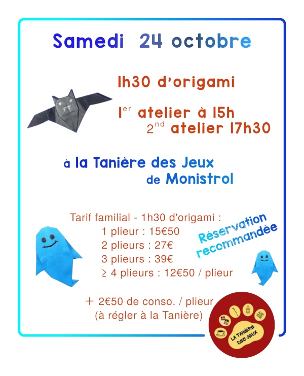 Affiche Tanière Halloween 2026